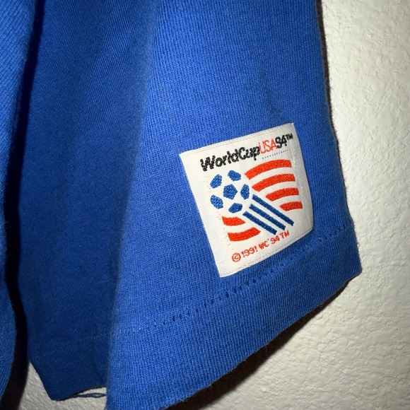 VINTAGE MENS WORLD Cup 94' SHIRT - Picture 3 of 5